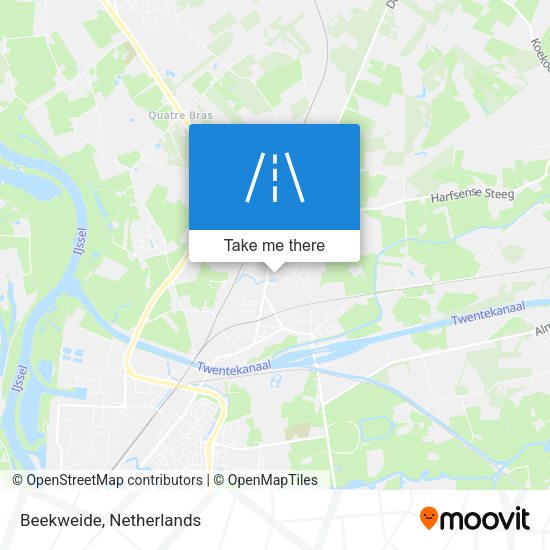 Beekweide map