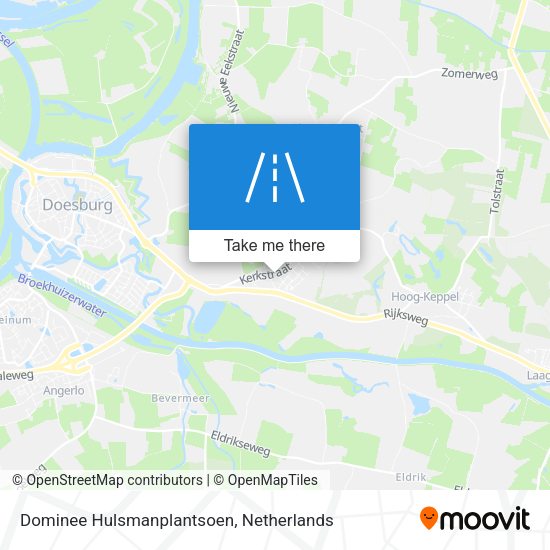 Dominee Hulsmanplantsoen map
