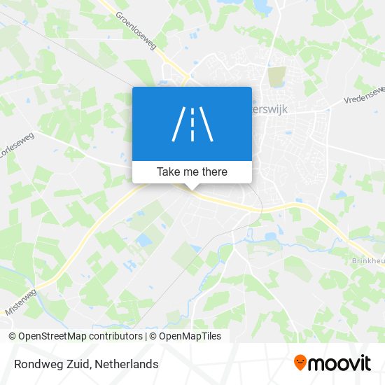 Rondweg Zuid map