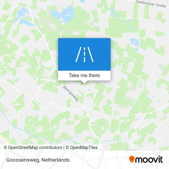 Goossensweg map