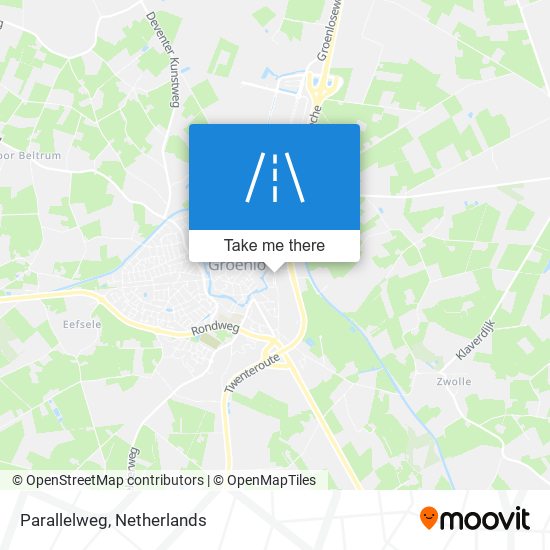 Parallelweg map