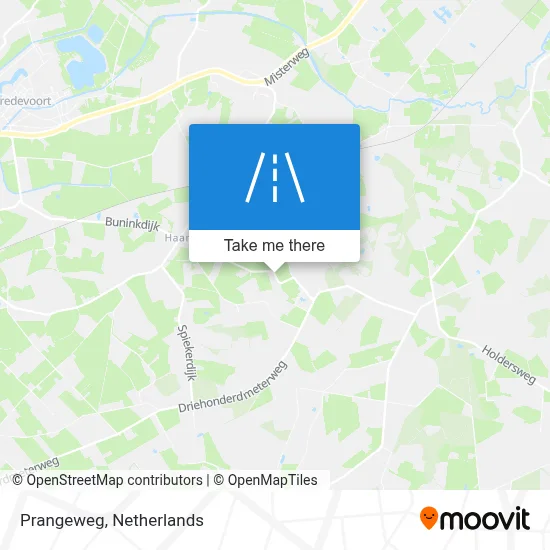 Prangeweg map