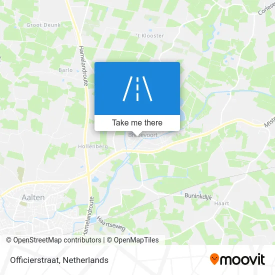 Officierstraat map