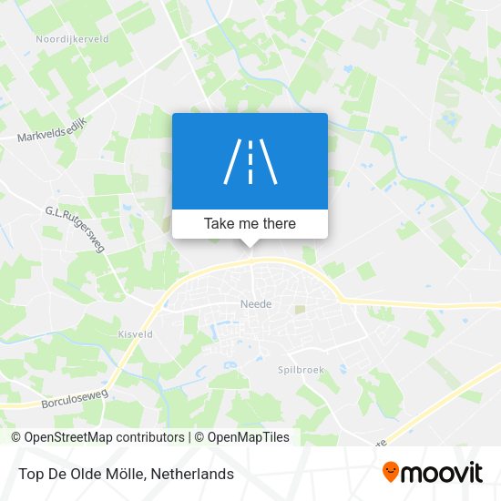Top De Olde Mölle map