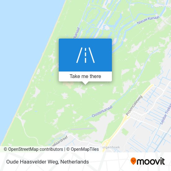 Oude Haasvelder Weg map