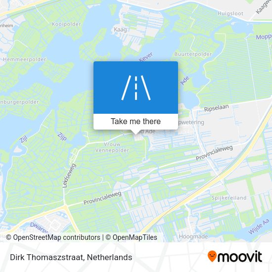 Dirk Thomaszstraat map