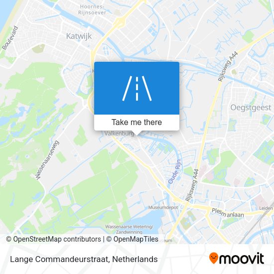 Lange Commandeurstraat map