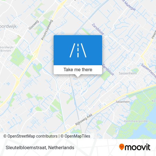 Sleutelbloemstraat map