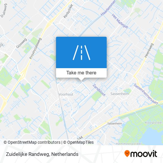 Zuidelijke Randweg map