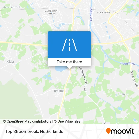 Top Stroombroek map
