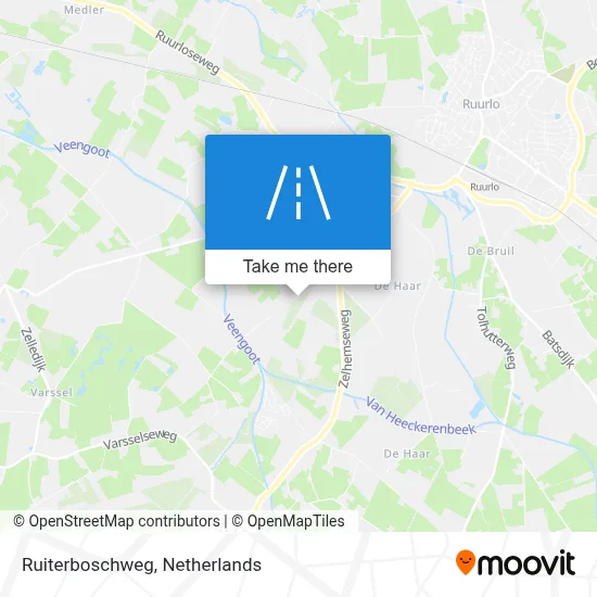 Ruiterboschweg map