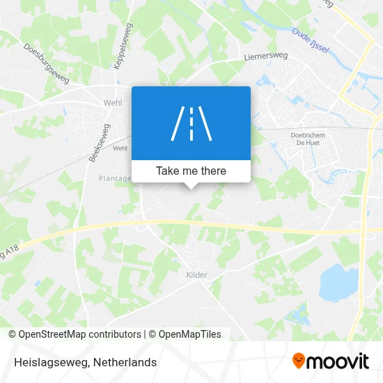 Heislagseweg map