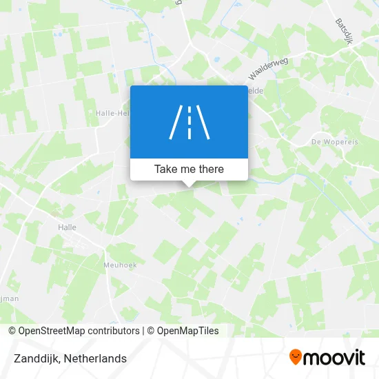 Zanddijk map