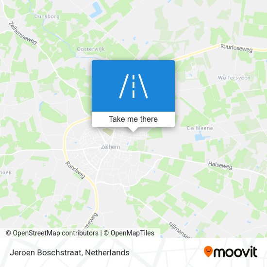 Jeroen Boschstraat map