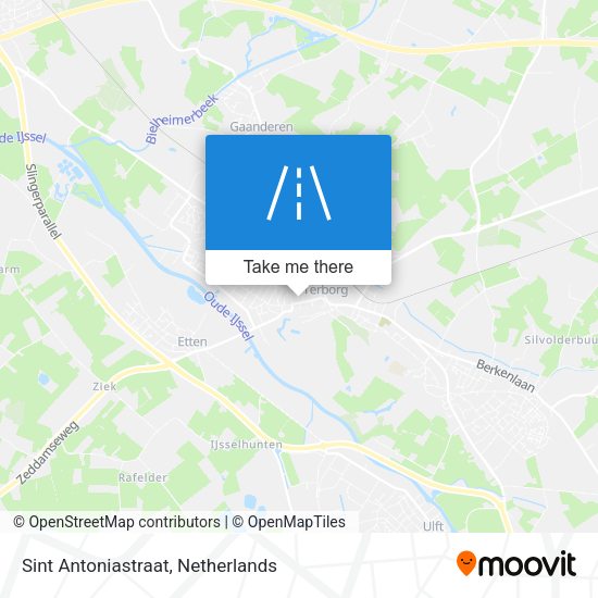 Sint Antoniastraat map