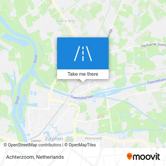Achterzoom map