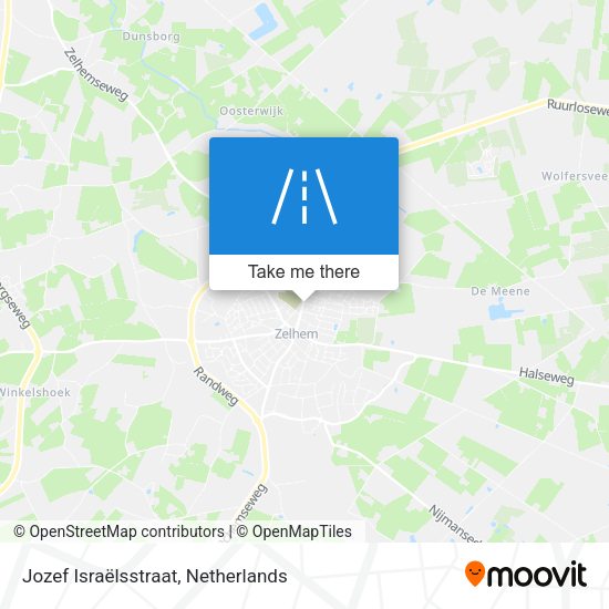 Jozef Israëlsstraat map