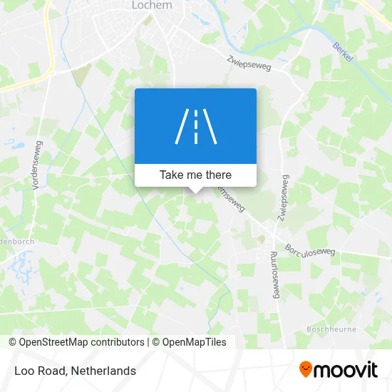 Looweg map