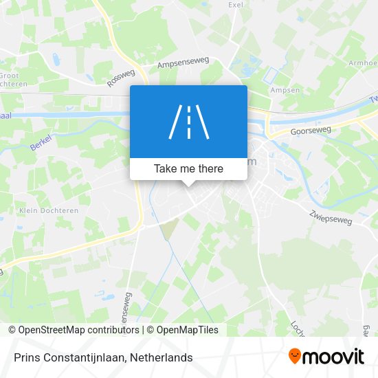 Prins Constantijnlaan map
