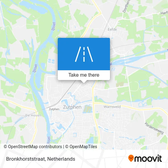 Bronkhorststraat map
