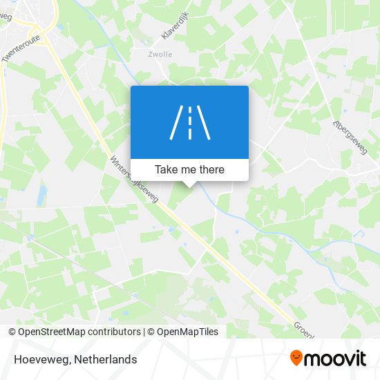 Hoeveweg map