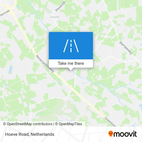 Hoeveweg map