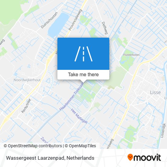 Wassergeest Laarzenpad map