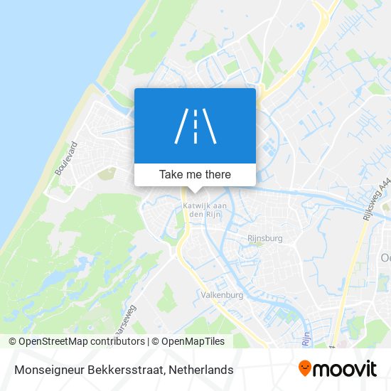 Monseigneur Bekkersstraat map