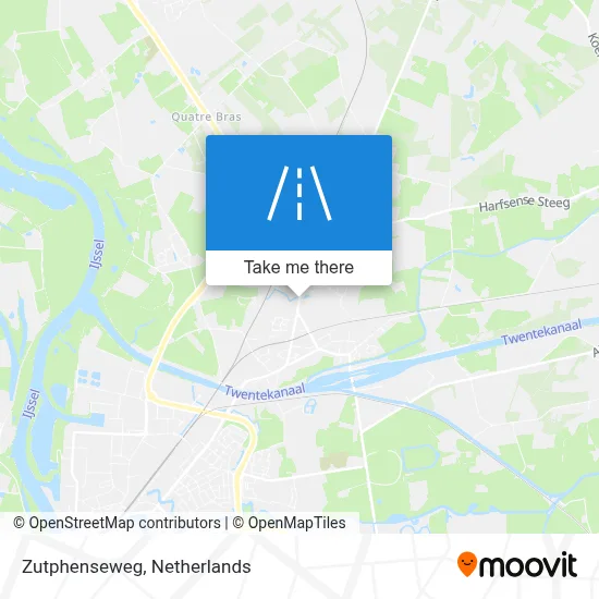 Zutphenseweg map