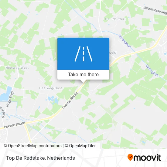 Top De Radstake map