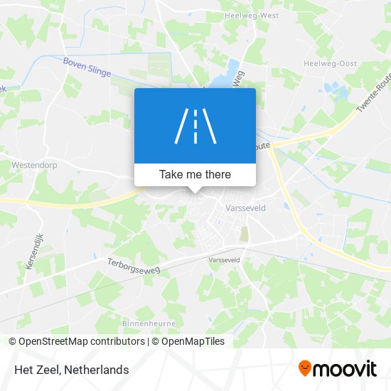 Het Zeel map