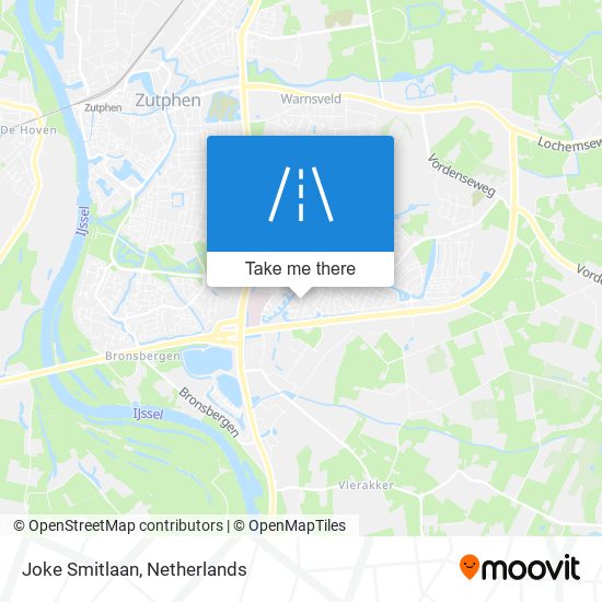 Joke Smitlaan map