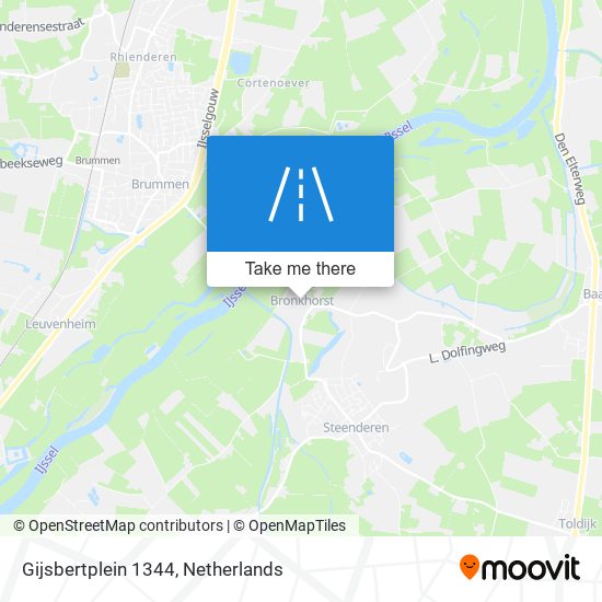 Gijsbertplein 1344 map