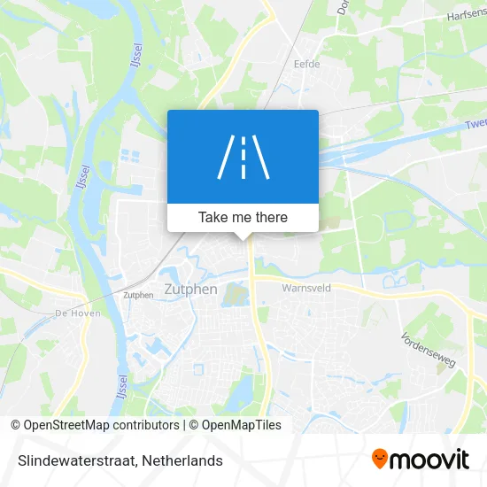 Slindewaterstraat map