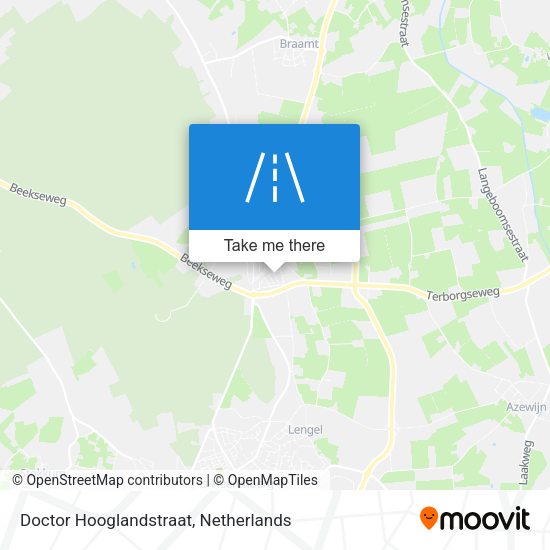 Doctor Hooglandstraat map