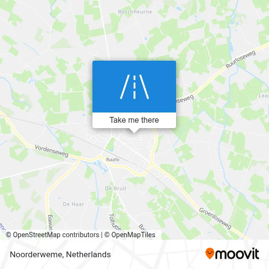 Noorderweme map