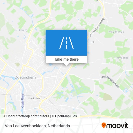 Van Leeuwenhoeklaan map