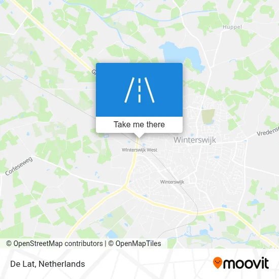 De Lat map