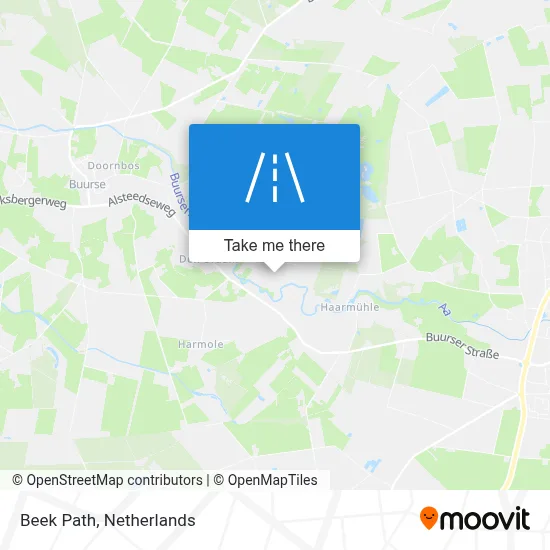 Beekweg map