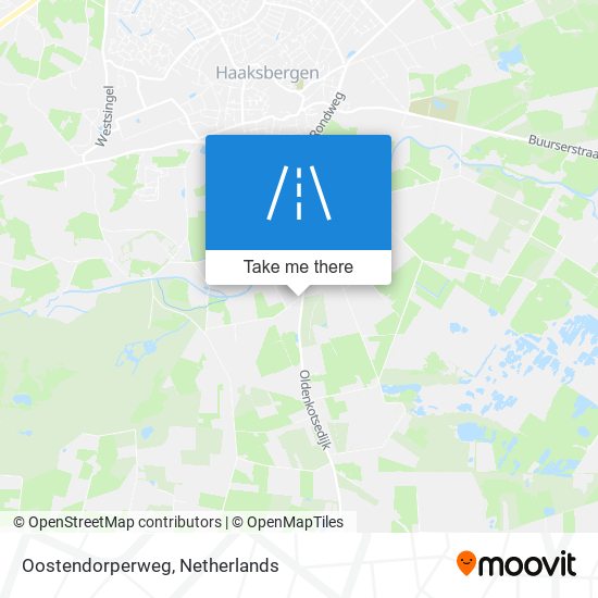 Oostendorperweg map