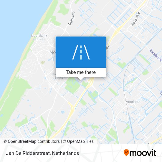 Jan De Ridderstraat map