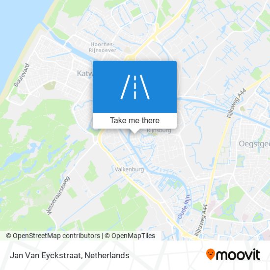 Jan Van Eyckstraat map