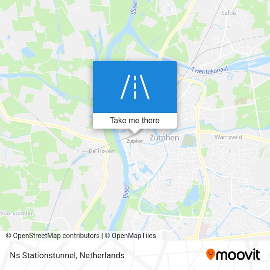 Ns Stationstunnel map