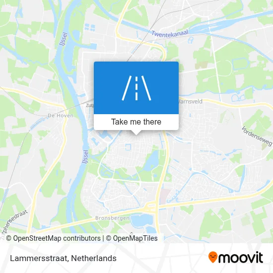 Lammersstraat map
