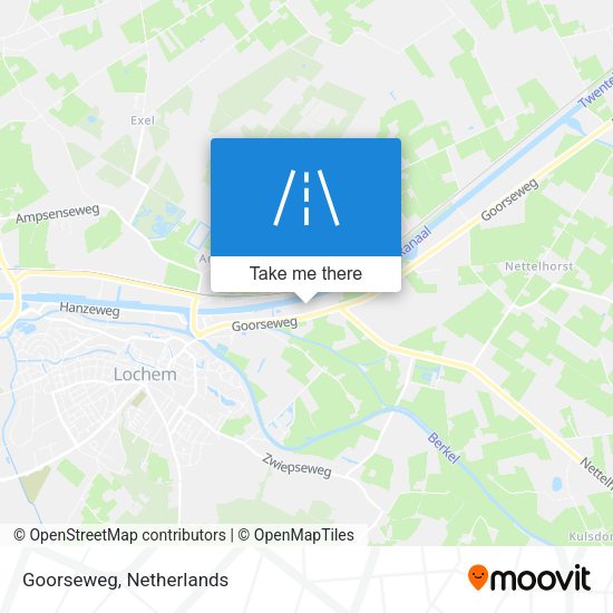 Goorseweg map