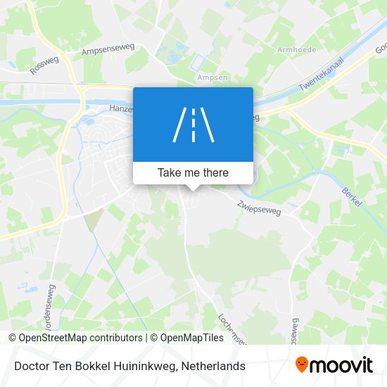 Doctor Ten Bokkel Huininkweg map