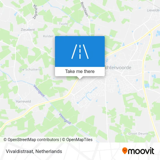 Vivaldistraat map