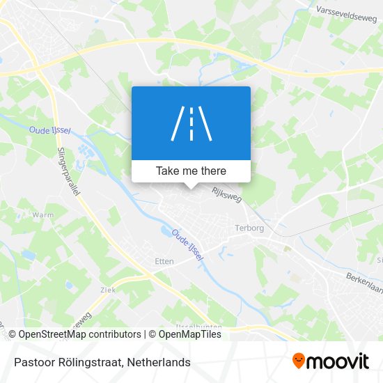 Pastoor Rölingstraat map