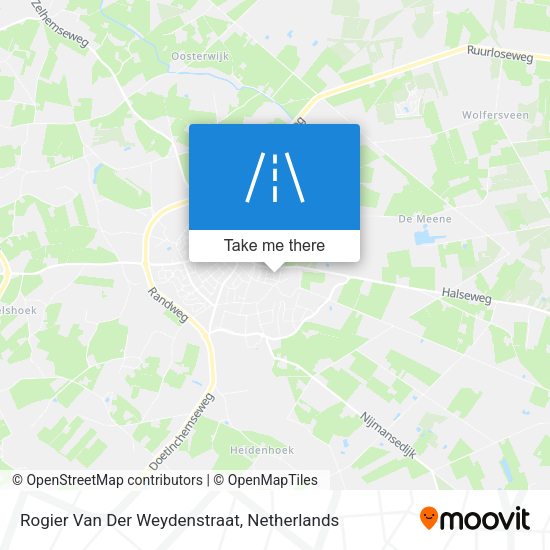 Rogier Van Der Weydenstraat map