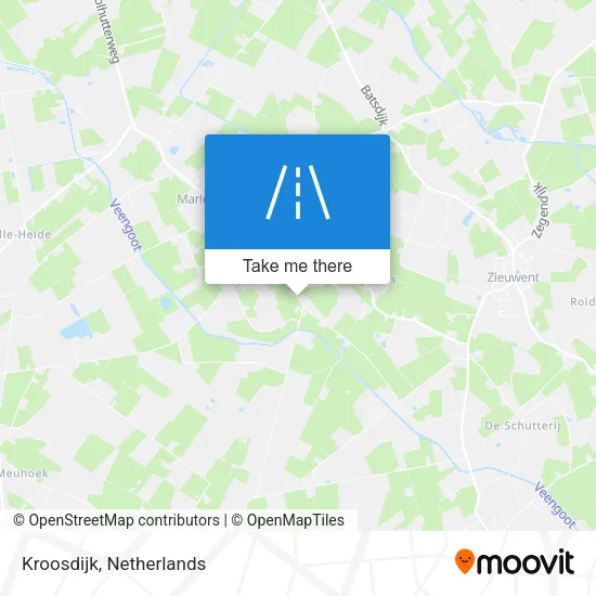 Kroosdijk map